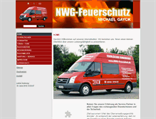 Tablet Screenshot of nwg-feuerschutz.de